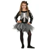 SALE Kinder-Kostüm Tutu-Kleid Skelett, 3-4 Jahre