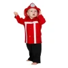 SALE Kleinkind-Kostüm Feuerwehrmann, rot Gr. 74-80