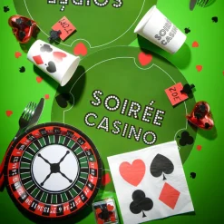 SALE Konfetti Poker, ca. 1,5 cm, 50 Stück
