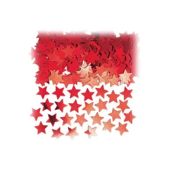 SALE Konfetti Sternen-Staub, rot, 14 g