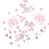 SALE Konfetti Streuteile Babyparty rosa Elefant, 14 g