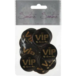 SALE Konfetti VIP, Ø 3,5 cm, schwarz, 50 Stück