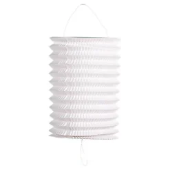 SALE Lampions / Zuglaternen, weiß, 16cm Höhe, 6 Stück