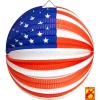 SALE Lampion USA, Ø 25 cm, flammensicher