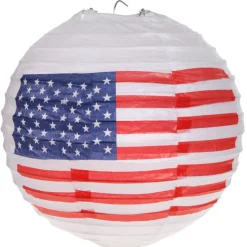 SALE Lampion USA, Ø 20 cm, 2 Stück