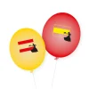 SALE Latexballons Spanien, 8 Stück