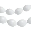 SALE Latex-Luftballons für Ballongirlanden, 33cm, weiß, 8 Stück