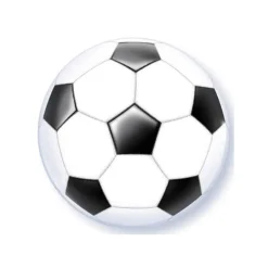 SALE Luftballon Helium-Bubble Soccer Ball, ca. 50cm
