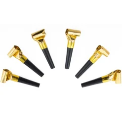 SALE Luftrüssel Metallic-Gold, 6 Stk.