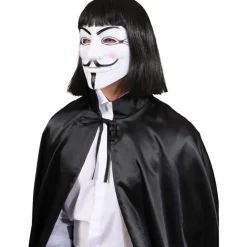 SALE Maske Anonymous, weiß