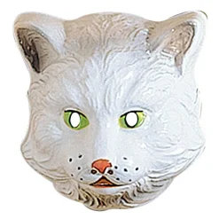 SALE Maske Katze aus Plastik