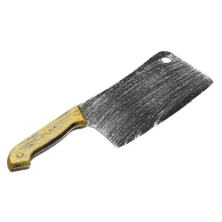 SALE Metzgerbeil / -messer in Reality-Bronzeoptik, Halloween-Accessoire, Größe ca. 8.5 cm x 30 cm