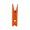 SALE Mini-Wäscheklammern orange, 3,5 cm, 12 Stk