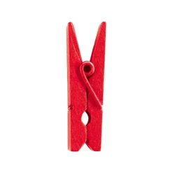 SALE Mini-Wäscheklammern rot, 3,5 cm, 12 Stk.