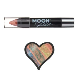 SALE Moon Creations Glitzer-Schminkstift holographisch, 3.5g, rose-gold