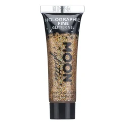 SALE Moon Creations Glitzer Schminkgel holographisch, fein, 12 ml, rose-gold