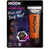 SALE Moon Creations Neon UV-Gesichts- und Körperschminke 12ml, orange