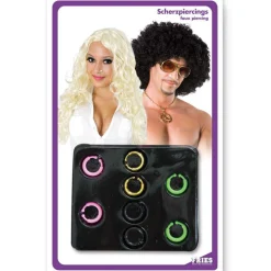 SALE No Piercings, bunt, 8 Stück