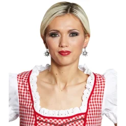 SALE Ohrringe Edelweiß, 1 Paar