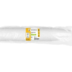 SALE Papp-Becher mit PE-Beschichtung, 0,4l, 50 Stück