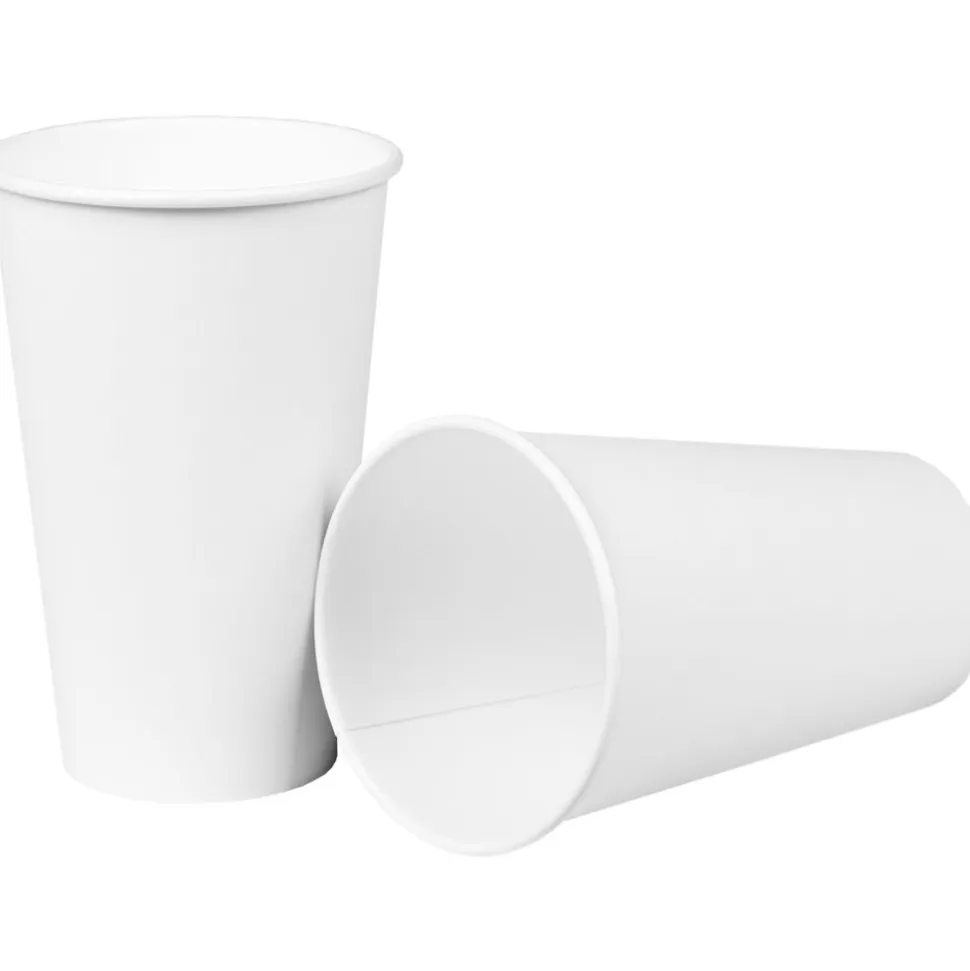 SALE Papp-Becher mit PE-Beschichtung, 0,4l, 50 Stück