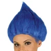 SALE Perücke Zwerg blau
