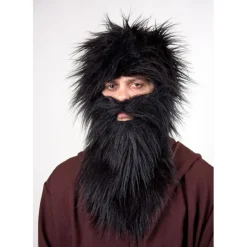 SALE Plüschbart Ruprecht, schwarz
