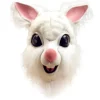 SALE Plüsch-Halbmaske Bunny / Hase, weiß
