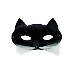 SALE Qualitäts-Maske Katze, schwarz