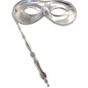 SALE Qualitäts-Maske Lorgnette, silber