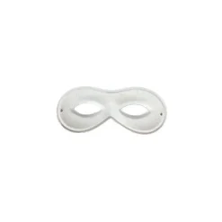 SALE Qualitäts-Maske Stoffbrille, weiß