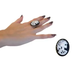 SALE Ring Skelett-Dame