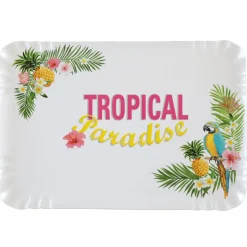 SALE Servierplatte Tropical Paradise, 28x19cm, 5 St.