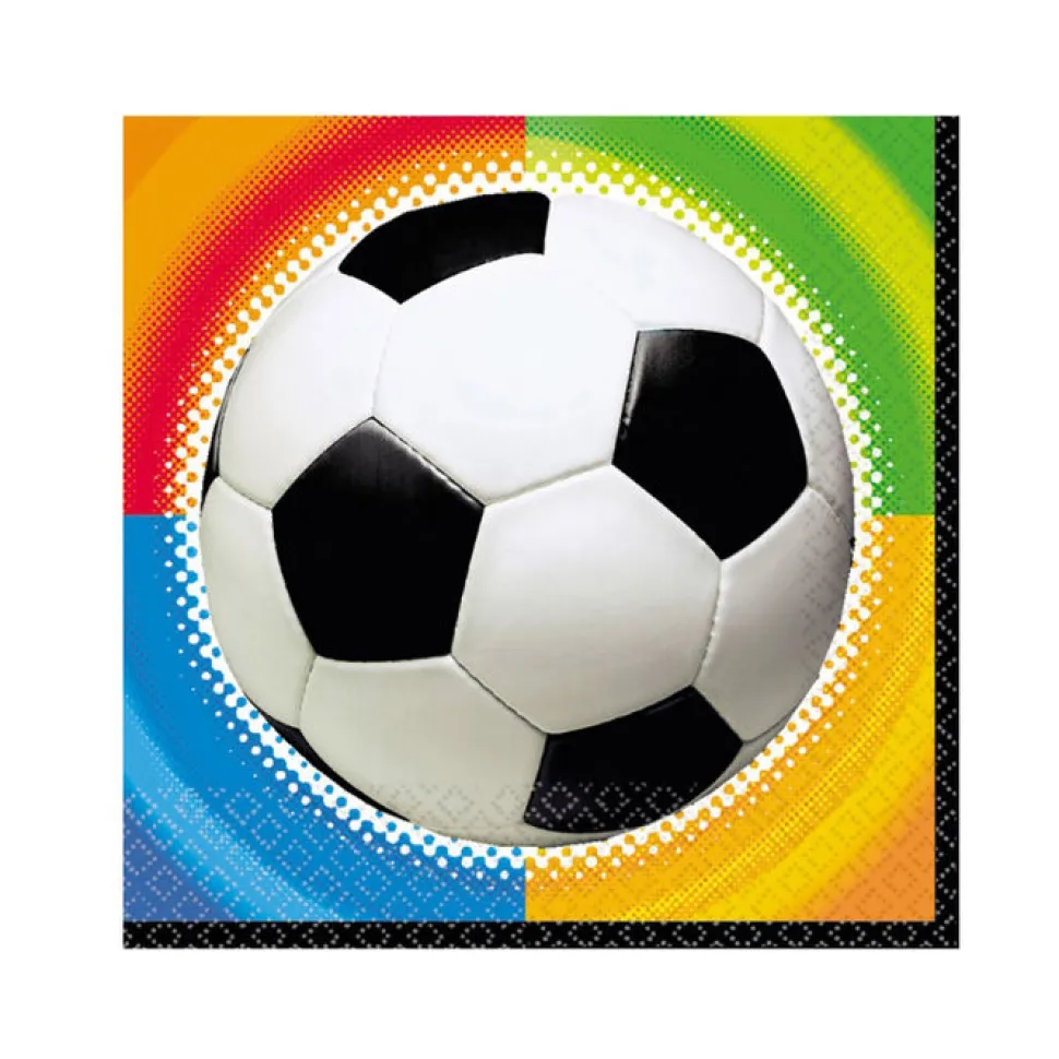 SALE Servietten Fußball, 16 Stk.