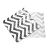 SALE Servietten Metallic Silber glanz, 33cm, 20 St.
