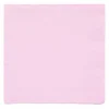 SALE Servietten unifarben, ca. 33x33cm, rosa, 20 Stück