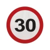 SALE Servietten Verkehrsschild 30, 20 Stk.