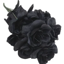 SALE Strauß Rosen, schwarz, 38 cm