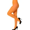 SALE Strumpfhose Orange, Gr. S-M