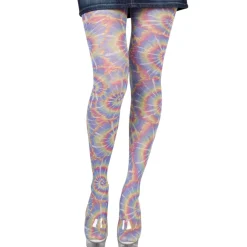 SALE Strumpfhose Retro Hippie, Einheitsgröße