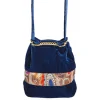 SALE Tasche Hofdame Beutel, blau