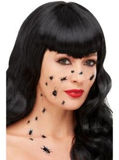 SALE Tattooabziehbilder mit Gruselkäfer-Motiv, Braun, 18stk.