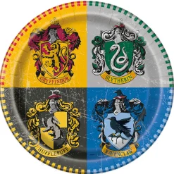 SALE Teller aus Pappe, Harry Potter Kindergeburtstag, Größe ca. 23 cm, 8 Stück