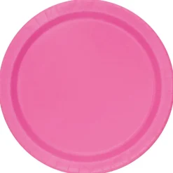 SALE Teller aus Pappe, 8 Stück, Größe ca. 23cm, pink, Premiumqualität ohne Plastik