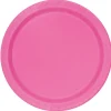 SALE Teller aus Pappe, 8 Stück, Größe ca. 18cm, pink, Premiumqualität ohne Plastik