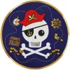 SALE Teller Piraten Schatzkarte, Ø 22,8 cm, 8 Stück