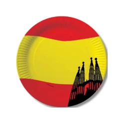 SALE Teller Spanien, 10 Stk, Ø 23 cm