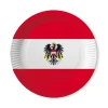 SALE Teller Österreich, 10 Stück, Ø 23 cm