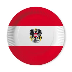 SALE Teller Österreich, 10 Stück, Ø 23 cm