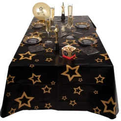 SALE Tischdecke VIP mit Sternen, 130 x 180 cm